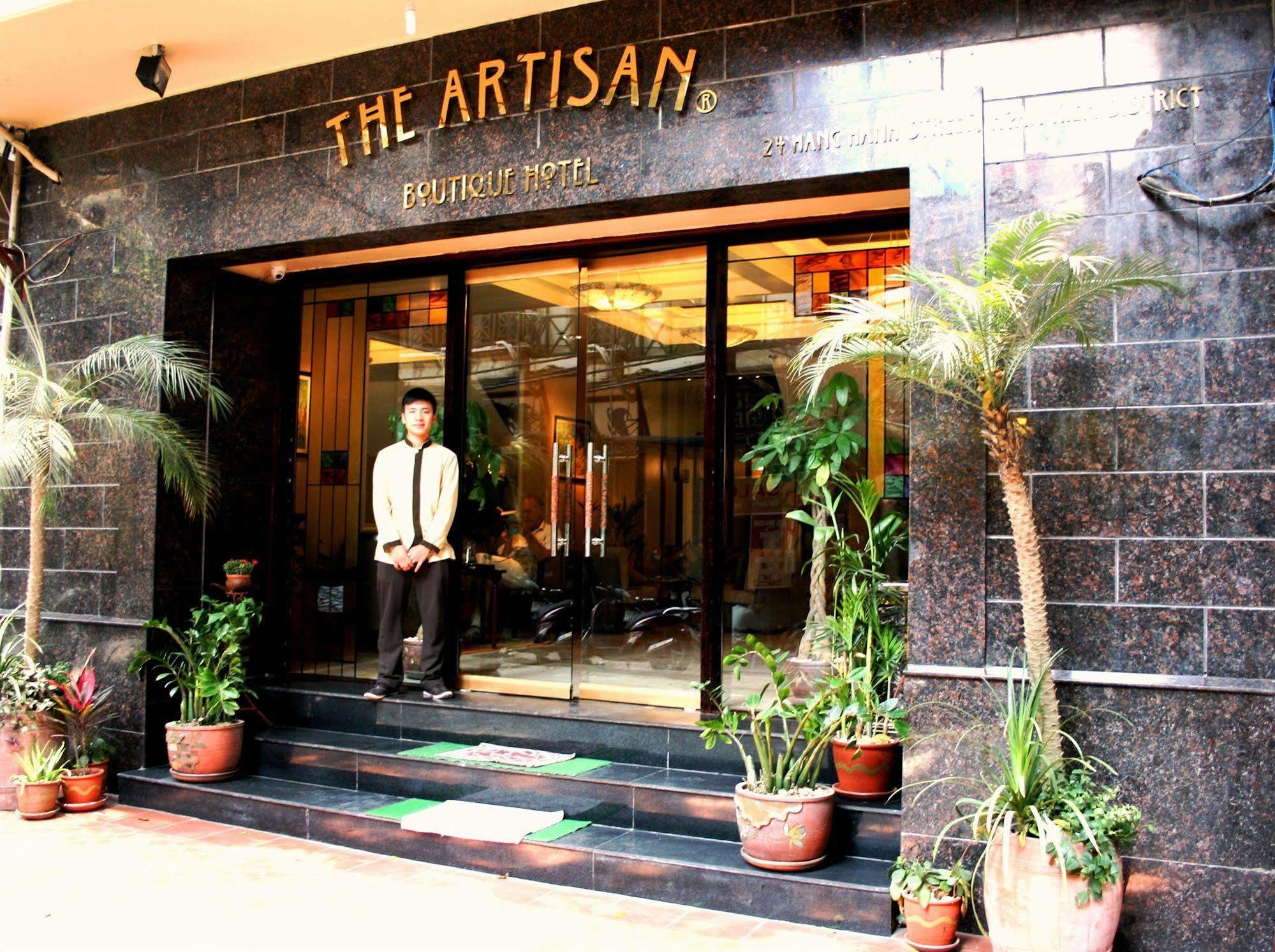 Artisan Boutique Hotel Hanoj Exteriér fotografie